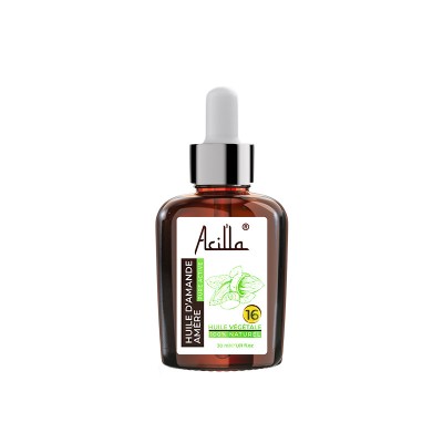 Huile d’Amandes Amères Acilla — Purifiante, Réparatrice & Revitalisante | 30ml
