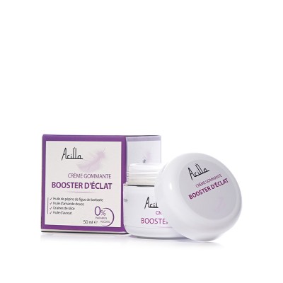 Crème Gommante Exfoliante Douce — Peau Lumineuse & Grain Affiné | Acilla