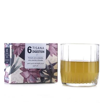 Tisane Digestion Acilla N°6 — Fenouil, Carvi & Menthe | Confort Intestinal Doux | 20 Sachets