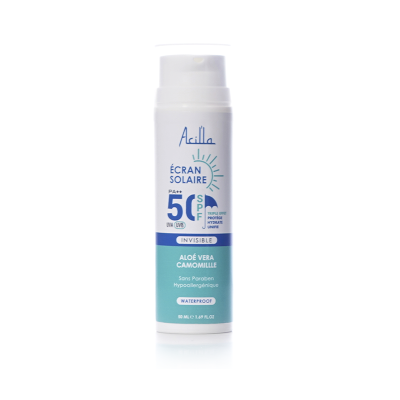 Cartaj Life | Acilla | Écran Solaire Triple Invisible SPF 50++ – 50 ml