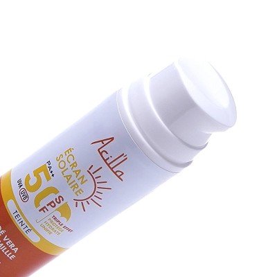Écran Solaire Teinté SPF 50++ — Protection Haute, Teint Unifié & Peau Hydratée | Acilla