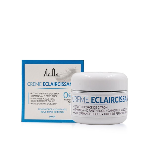 Crème Eclaircissante, Hydratante Et Renovatrice 50ml