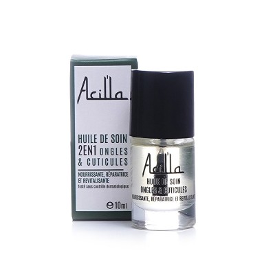 Huile Ongles & Cuticules 2en1 10ml — Soin Fortifiant & Réparateur
