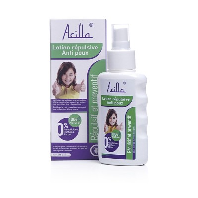 Lotion Répulsive Anti-Poux Acilla — Protection Naturelle Cheveux