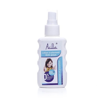 Lotion Traitement Anti-Poux Acilla — Élimine Poux & Lentes