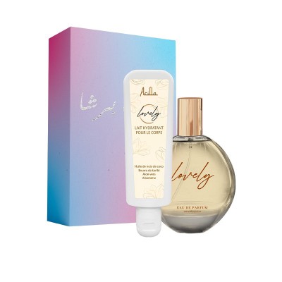 Coffret Lovely – Eau de Parfum & Lait de Corps Femme | Acilla