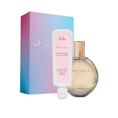 Coffret Miss Acilla – Eau de Parfum & Lait de Corps Femme | Acilla
