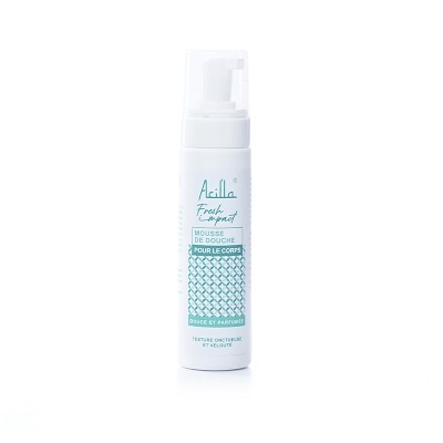 Mousse Douche Fresh Impact 200ml — Fraîcheur & Hydratation