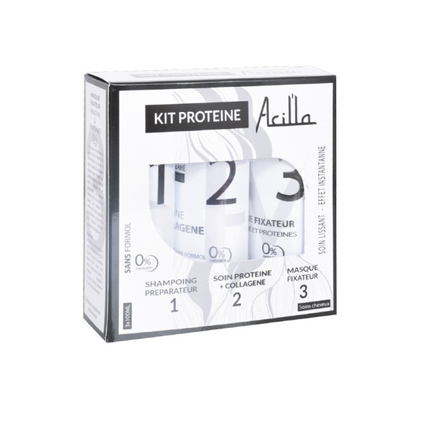 Kit Soin Protéine Et Collagène 3 x 100ml