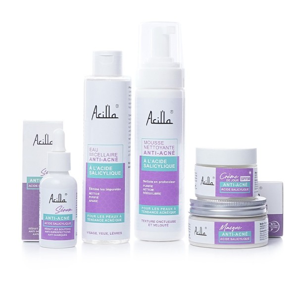 Gamme Acide Salicylique et Acide Hyaluronique