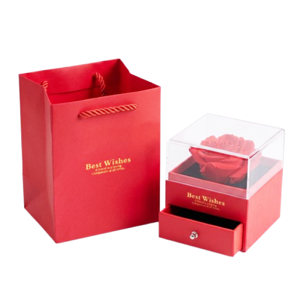 Coffret best wishes friendly rouge
