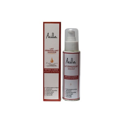 Lait Démaquillant Doux & Hydratant — Nettoyage Respectueux pour Tous Types de Peau | Acilla